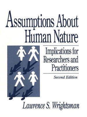 cover image of Assumptions about Human Nature